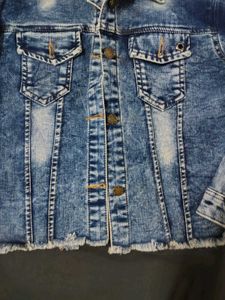 Acid Wash Denim Jacket