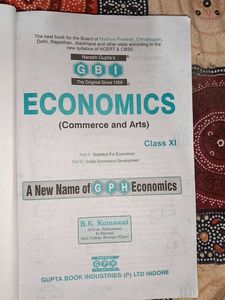 GPH Economics Book Class 11 2024