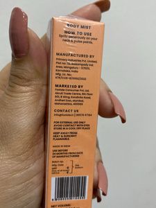 body mist