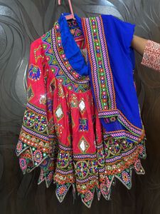 Mirror Navratri Lehenga Choli