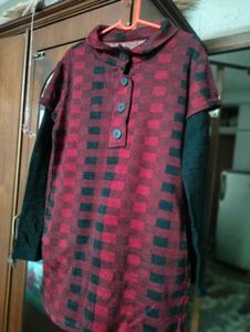 Plaid Tunic Dress