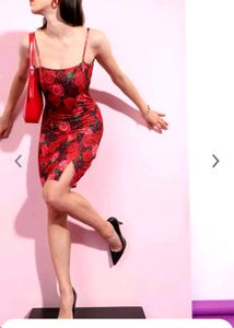 Roses Bodycon Dress
