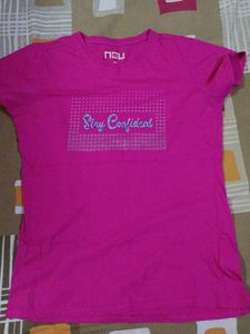 T-Shirt Bundle: Pink &amp; Yellow Graphic Tees