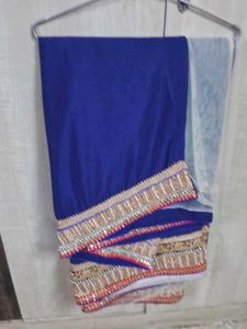 Elegant Blue Saree