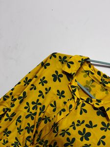 Floral Knot-Front Crop Top