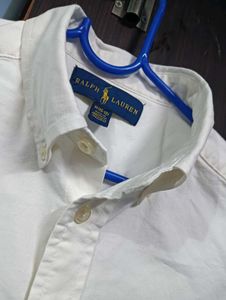 Ralph Lauren Boys White Shirt