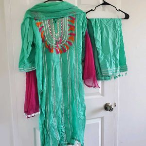 Ghota Laces Hanging Stitched New Suit