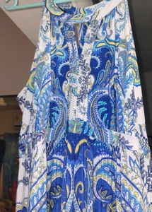 Paisley Halter Dress