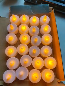 24-pieces LED Tealight Set For Diwali🎇 🪔🎇
