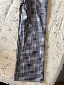 H&amp;M Checks Pocket Wide Leg Trousers