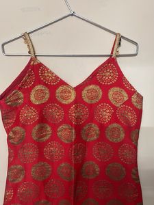 Pinteresty Red kurta set