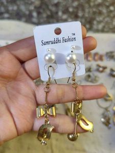 Earrings Combo Set With Hair Clip
