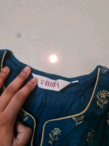 Stylish Teal Ethnic dress