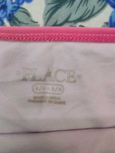 Girls Embroidery Patchwork Logo Brief Panty