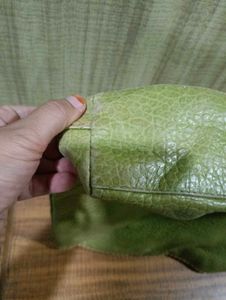 Imported Reversible stylish Green Handbag