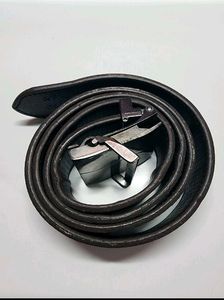 Black Leather Belt