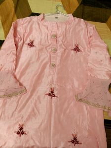 Gorgeous Party Wear Kurti With Beautiful Dupatta