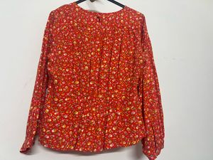 Levi’s Floral Long Sleeve Blouse