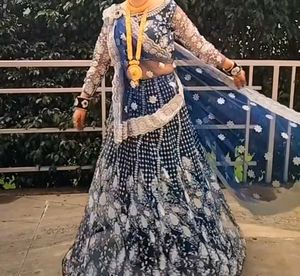 Elegant Blue Lehenga Choli