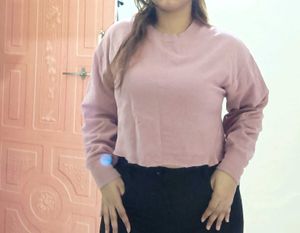 Cute Cropped Sweatshirt