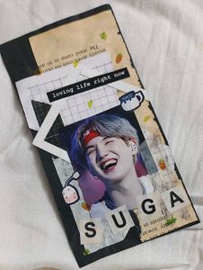 Handmade SUGA (BTS) Photo Decoration