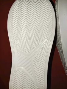 Platform Sneakers - White &amp; Teal Uk 7