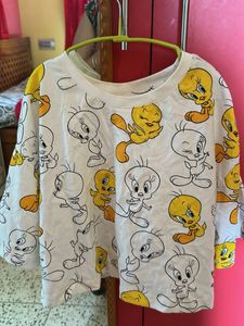 Tweety Bird Print Tee