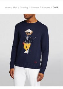 Ralph Lauren Polo Bear Sweater