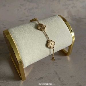 Clover Gold Necklace, Anti Tarnish