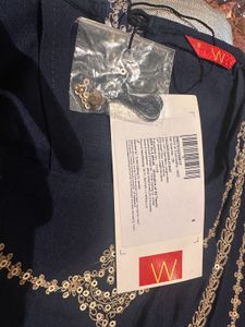Elegant Navy Blue Lehenga Choli Set