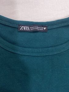Basic Green Crop Top