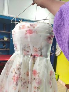 Floral Disney Mini Dress (Corset)