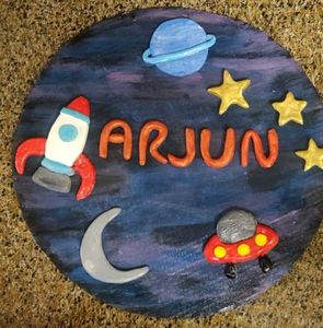 Kids 3D Custom Name Board 🌞