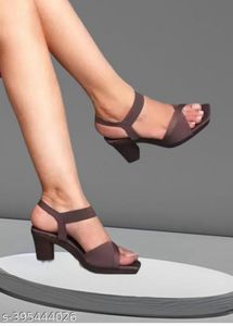 Brown Strappy Flats