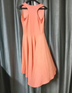 High Low Peach Dress ✨