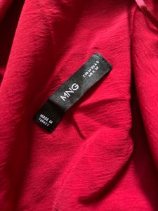 Mango Red Asymmetric Dress