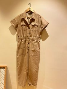 Tan Jumpsuit