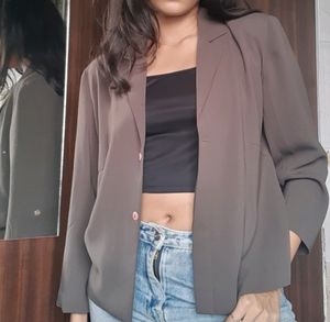Brown Women&#39;s Blazer