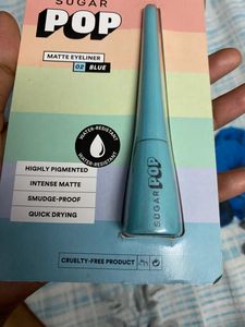 Sugar Pop Matte Blue Eye Liner