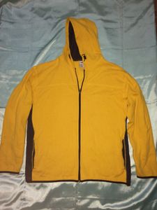 OLD NAVY UNISEX YELLOW ZIP-UP HOODIE