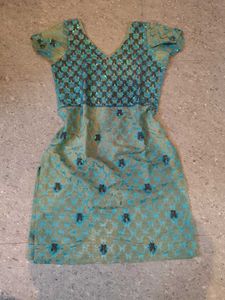 Ethnic y2k 90s beaded bollywood kurti