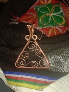 Trikonian Pendent Locket Handmade Copper Etsy Stuf