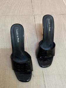 Black Heels From Sneak A Peak - 37 Size