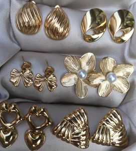 Anti Tarnish 18 K Plated Earrings