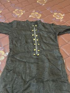 Elegant Black Kurta