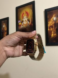 Watch Ultra 24kr Gold Apple Logo With Bill Brand