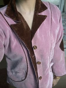 vintage reversible  suede blazer