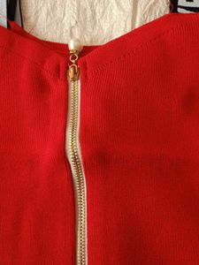 Red &#39;LOVE&#39; Crop Top