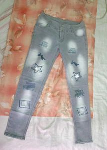 Stylish Grey Jeans