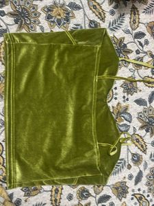 Green Crop Top